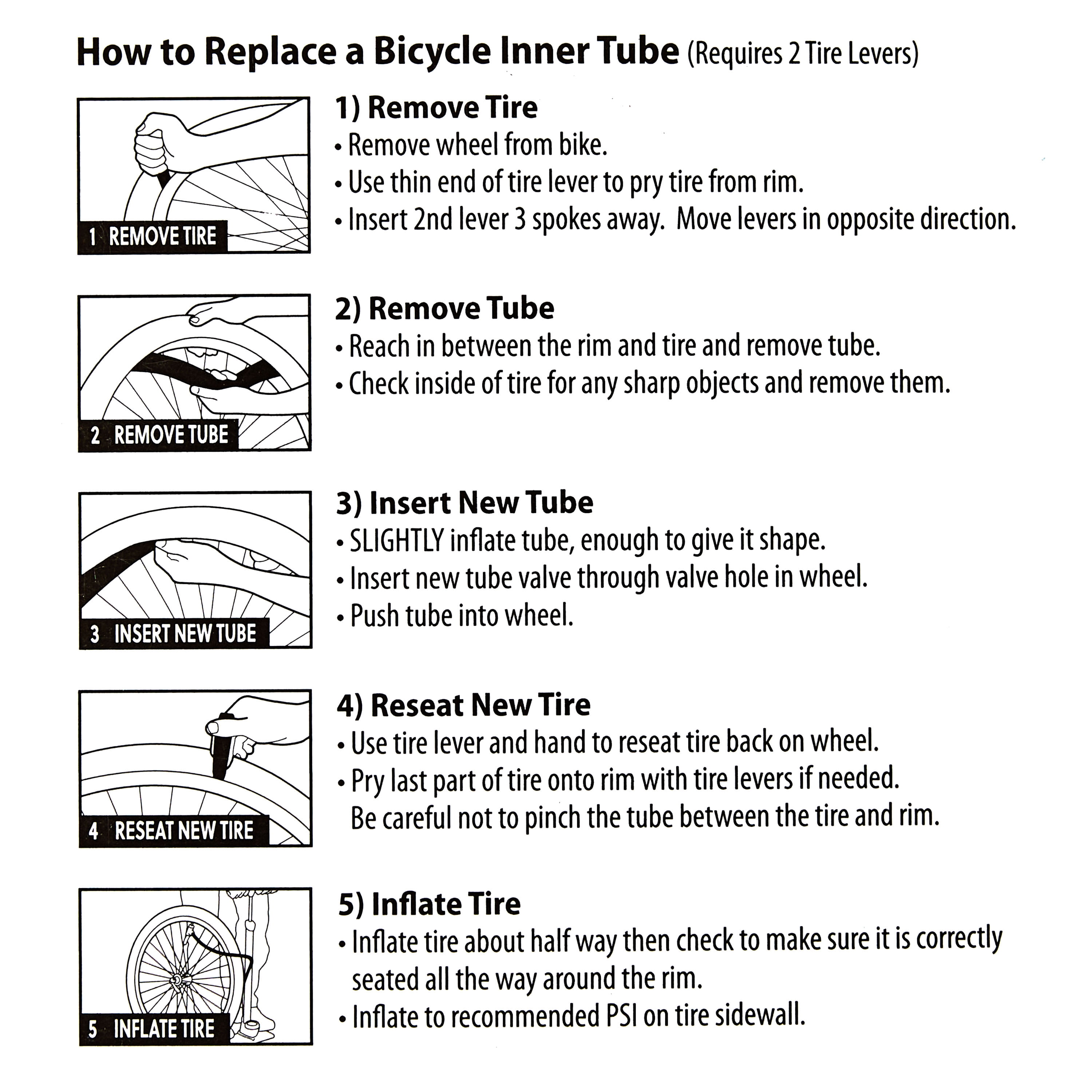 Concord Self-Sealing Bicycle Inner Tube with Schrader Valve, 26" x 1.75"-2.25"