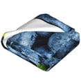 thumbnail image 2 of Bingfone Fresh Blueberries Print Flannel Fleece Blanket Throw Blanket for Bed,Sofa,Couch,Travel,Camping(50"x40" ), 2 of 8