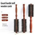 thumbnail image 3 of Round hair brush Boar Bristle Round brush Hair brush Styling Br Vertical L, 3 of 5