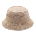 thumbnail image 5 of SPRING PARK Solid Color Bucket Hat Simple Fisherman Cap Packable Reversible Sun Hat for Women Men, 5 of 6