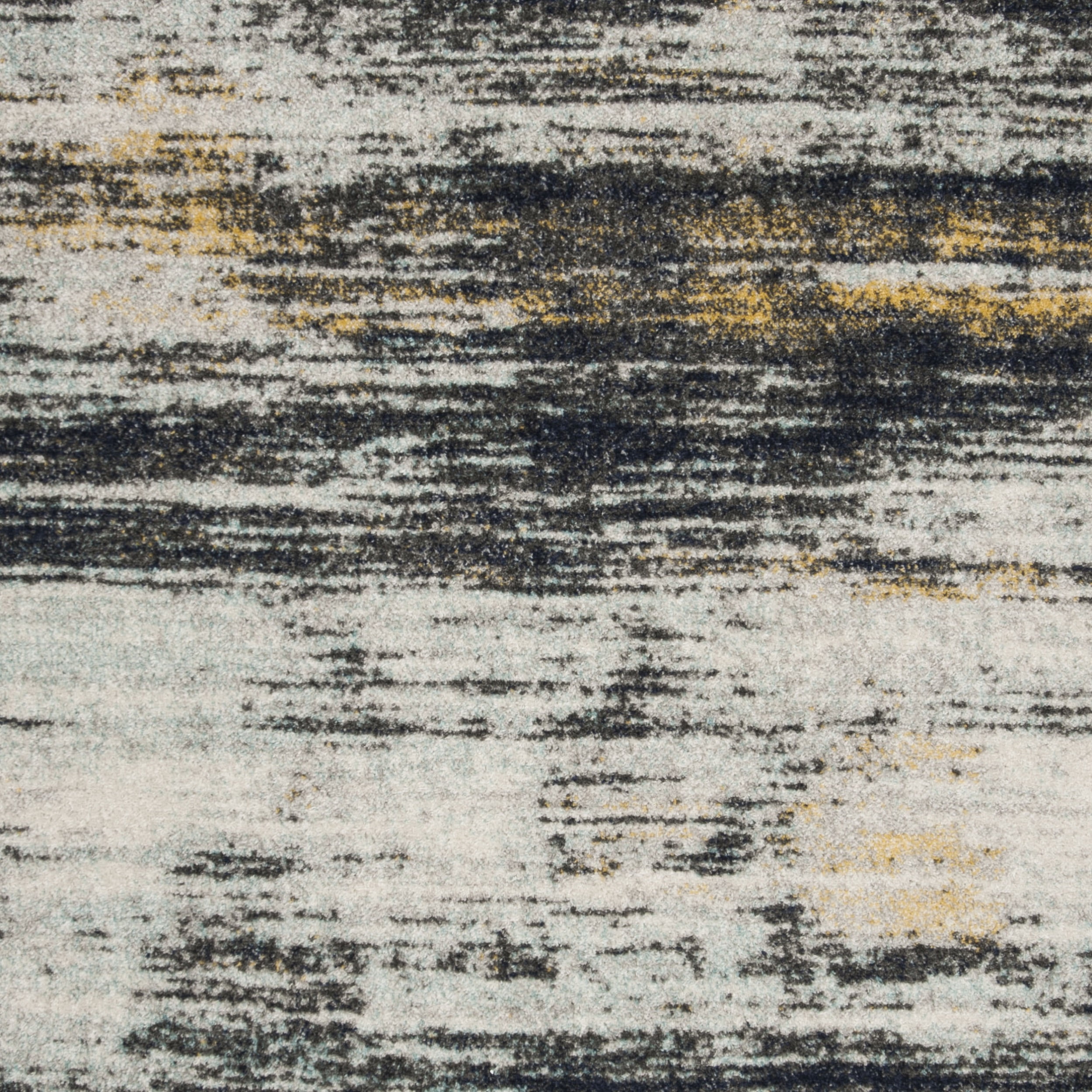 SAFAVIEH Adirondack Melva Distressed Area Rug, Light Grey/Black, 5'1" x 7'6"