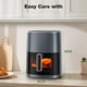 thumbnail image 3 of Air Fryer Sweetcrispy, 6 litros, 12 en 1, 400 °F, Rapid Air, color gris, 3 of 4