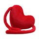 thumbnail image 4 of Almohada en forma de corazón de amor, almohada de San Valentín, almohada, decoración del día de San Valentín para exteriores , Rojo Macarena Almohada en forma de corazón, 4 of 8