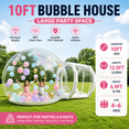 thumbnail image 6 of 10FT Bubble Balloon House Bubble Tent for Party Balloons Decorations, 6 of 9
