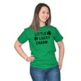 thumbnail image 4 of St Patricks Day Little Lucky Charm Men's Graphic T Shirt Tees Brisco Brands L, 4 of 6