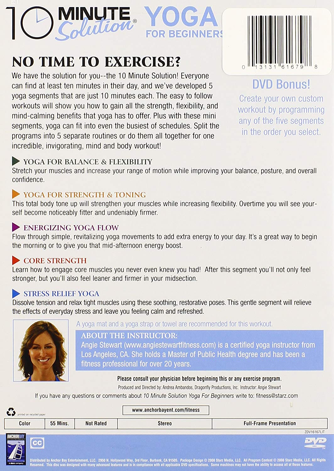 10 Minute Solution: Yoga for Beginners (Other)
