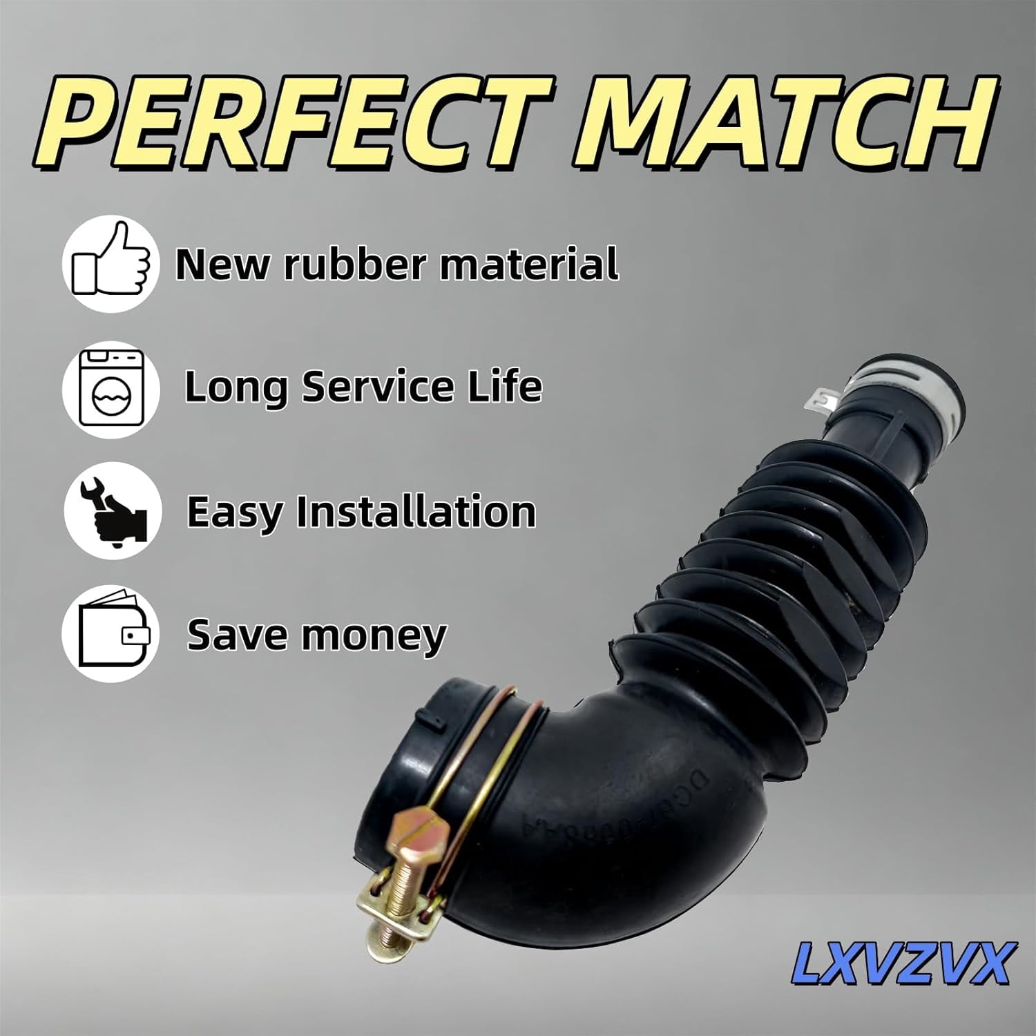 Washing machine drain hose - DC97-17345B for Samsung.Replace: AP6287099, DC97-17345A, PS12394402, DC67-00684A, PS12394402.