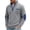 T-Gray mens pullover, variant on cllios Quarter Zip Pullover Men Waffle Long Sleeve Mock Neck Sweatshirt Solid Color Casual Sweatshirts No Hood Loose Fit Basic Sweatshirts Blue S-XXXL