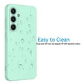 thumbnail image 5 of Njjex for Galaxy S25 FE Silicone Case - Shockproof Soft Gel Rubber Cover, Anti-Scratch & Slim Fit for Samsung Galaxy S25 FE 5G 2025(6.7 inch), Green, 5 of 7