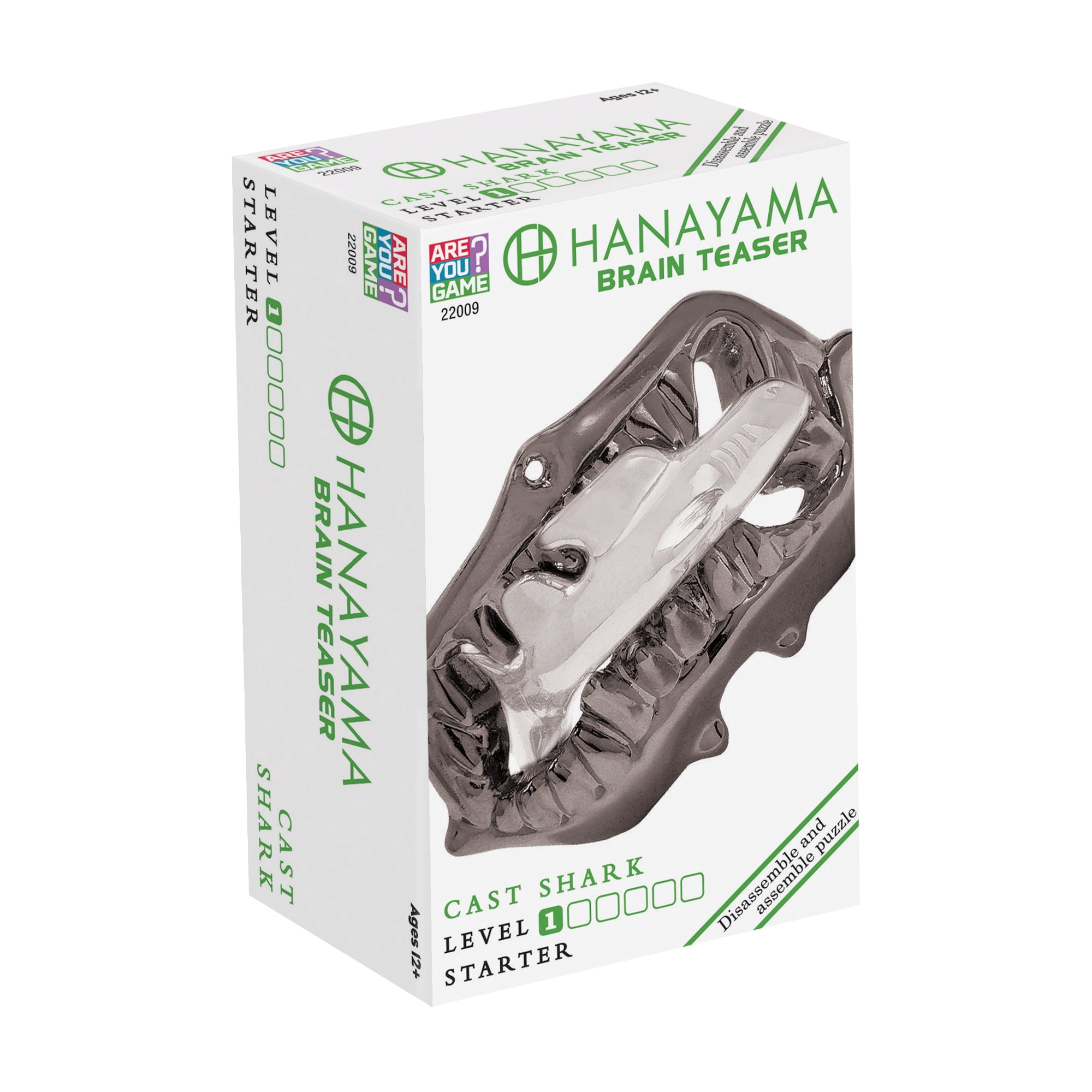 Areyougame.Com Hanayama Level 1 Cast Puzzle - Shark