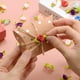 thumbnail image 5 of Uxcell 100 Pcs Mini Rosas de Cinta Flores Lazos para Manualidades, Adorno Aplicado Pequeño de 15mm/0.6" para Decoración de Boda Cumpleaños Festival, Beige, 5 of 7