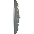 thumbnail image 4 of Ekena Millwork 12 1/4"OD x 2 1/4"P Flower Spiral Ceiling Medallion (Fits Canopies up to 2"), Hand-Painted Silver, 4 of 8