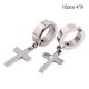 thumbnail image 4 of Sonducket 5 pares de pendientes cruzados pendientes de gota exquisitos Clip de oreja para fiestas de Navidad Día de San Valentín fiestas de Halloween Ropa, zapatos y accesorios Miscelánea tipo 7 Sonducket AP009692-07B, 4 of 6