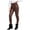 Brown, variant on FREE PEOPLE Womens Brown Faux Fur High Waist Casual Pants 24 Waist