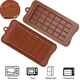 thumbnail image 5 of Moldes para barras de chocolate, uso versátil, superficie antiadherente, silicona de grado alimenticio, flexible y resistente, fácil liberación, aptos para lavavajillas, para la creatividad en la, 5 of 8