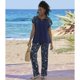 thumbnail image 2 of Atlas For Women - Conjunto de Top y Pantalón Estampado de Hojas para Mujer (Marino), 2 of 3