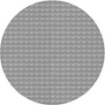 thumbnail image 1 of Ahgly Company Machine Washable Indoor Round Transitional Gray Cloud Gray Area Rugs, 7' Round, 1 of 7