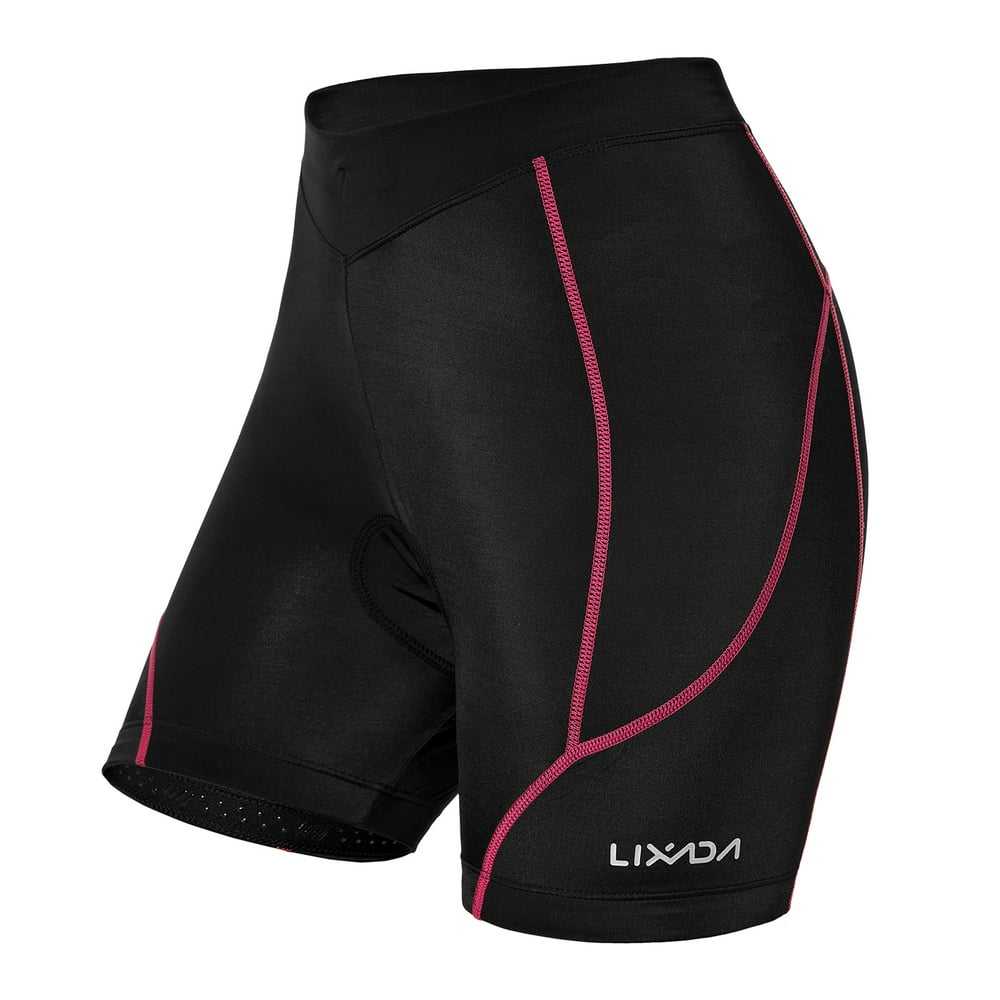 Lixada Women Bike Padded Shorts Cycling 3D Padded Underwear Bicycle
