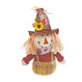 thumbnail image 1 of Scarecrow With Long Hat Plush Stander, 1 of 3