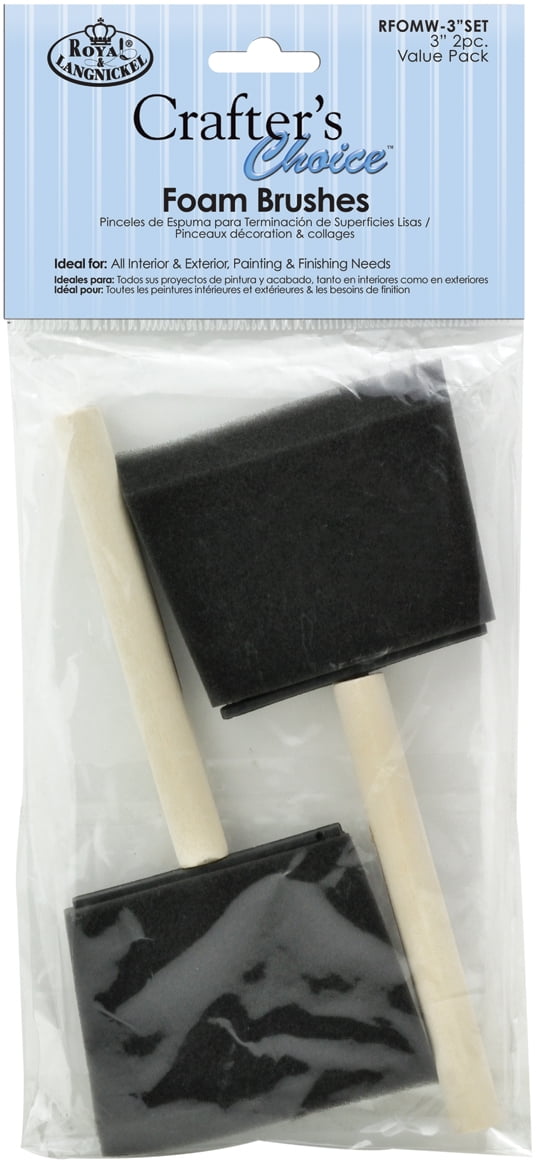 Royal & Langnickel Soft Grip Synthetic Sable Brushes - Angular Variety, Short Ha