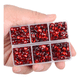 thumbnail image 3 of 6616 Kit De Bisuteria Cristal Pedreria Para Ropa Uñas Xtellar Color Rojo, 3 of 4