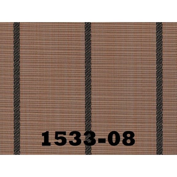 Outdoor Woven Vinyl Marine Flooring with Padding : Teak - C75 : 8.5'x25' : Pontoon / Bass Boat / Runabout