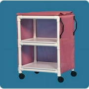 Standard Line Multi-Purpose Cart with Two 26" X 20" Shelves - VLMPC275TM - Teal Mesh Cover