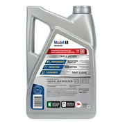 (3 pack) Mobil 1 High Mileage Full Synthetic Motor Oil 0W-20, 5 Quart