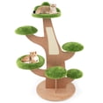 thumbnail image 1 of Árbol para gatos Costway en Forma de pino 127 cm Color verde, 1 of 4