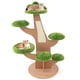 thumbnail image 1 of Árbol para gatos Costway en Forma de pino 127 cm Color verde, 1 of 4