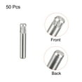 thumbnail image 3 of 2x12mm 304 Stainless Steel Dowel Pins, 50 Pack Knurled Head Flat End Dowel Pin, 3 of 6