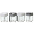 thumbnail image 4 of Masteelf 4 Pcs Portable Spice Bottles Pepper Seasoning Bottles Barbecue Condiment Bottles, 4 of 8