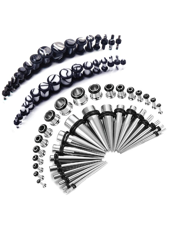 Single Flare Glass Plugs