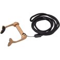 thumbnail image 1 of Wolfrail Clip de Nez de Plongée en Alliage d'Aluminium Protecteur de Nez de Surf Antidérapant Ajustable pour Entraînement de Natation pour Adultes Enfants avec Sangle de Cou, 1 of 1