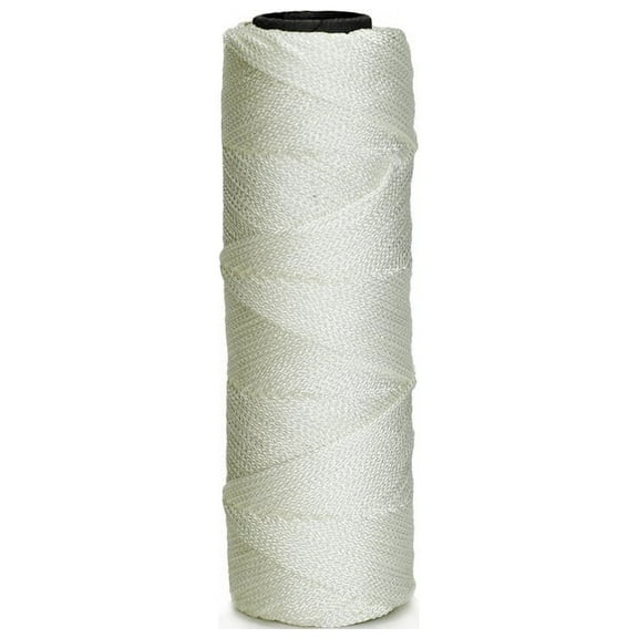 Bon 11-774 Line - Nylon #18 Braided - 500 Foot White