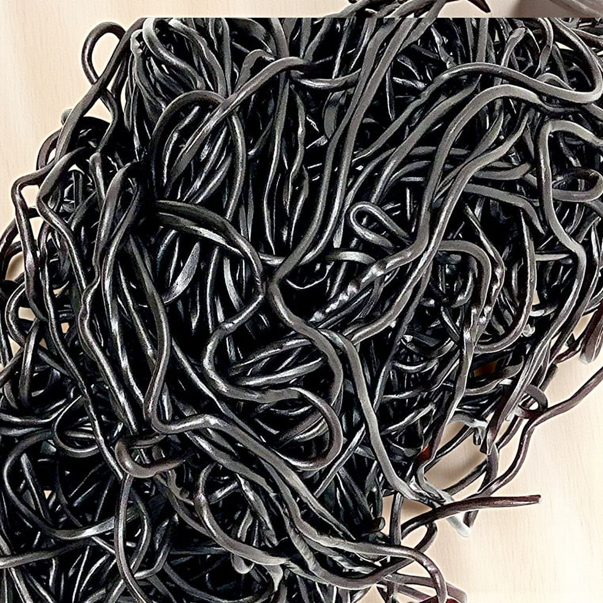 Gerrit’s Black Licorice Laces – 2 lb Bulk Candy