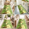 thumbnail image 4 of Hallway Runner Rug 2'x6', Yellow St. Patrick's Day Kitchen Runner Rugs Non-Slip Carpet Mats, Green Lucky Clovers Dog Bedside Rugs Runners Washable Floor Carpet for Bathroom Laundry Room, 4 of 8