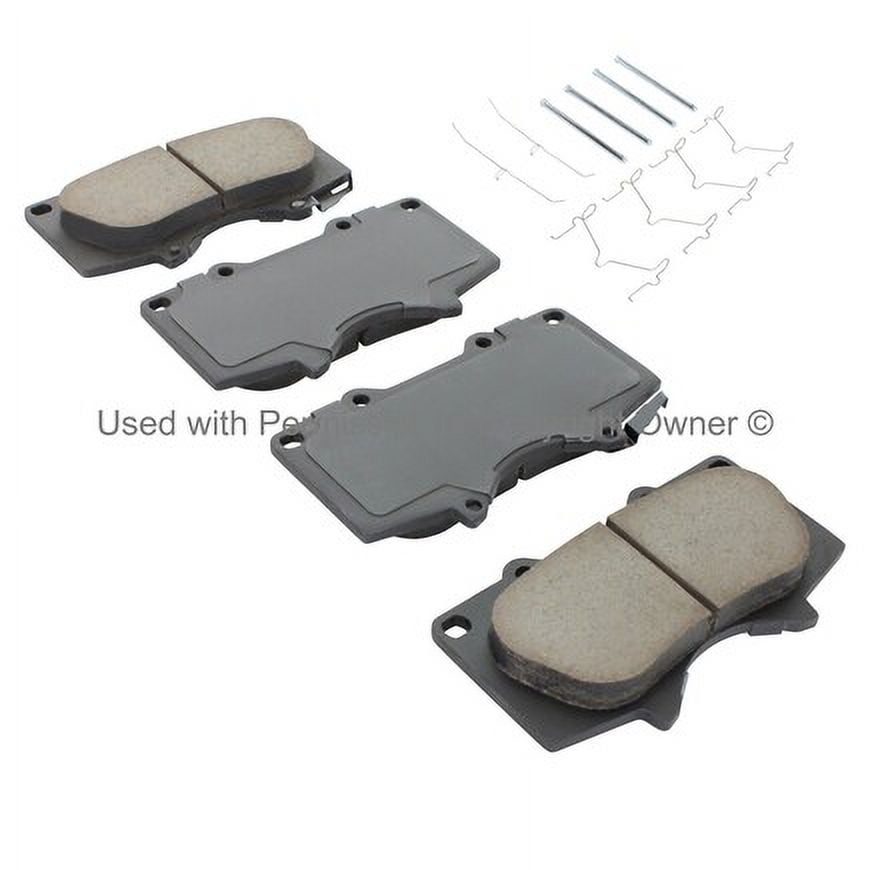 Mpa Electrical 1003-0976AC Quality Built Disc Brake Pad Set   Black Series,