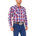 thumbnail image 2 of Camisa Vaquera Wrangler Hombre Painted Deser G99 rojo M, 2 of 6