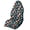 Dragonfly & Diamond Geometric Pattern, variant on XYZCANDO Watercolor Mushroom Leopard Print Car Seat Towel Cover - Waterproof Sweatproof Seat Protector, Universal Fit for Cars, Trucks, SUVs - Soft Absorbent Microfiber