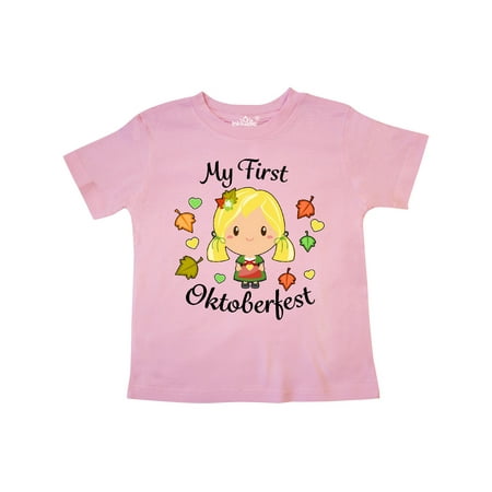 

Inktastic My First Oktoberfest girl Gift Toddler Boy or Toddler Girl T-Shirt