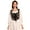 Black tulip, variant on Women's Vintage Floral Corset Lace-Up Fishbone Print Vest Renaissance Pirate Costume