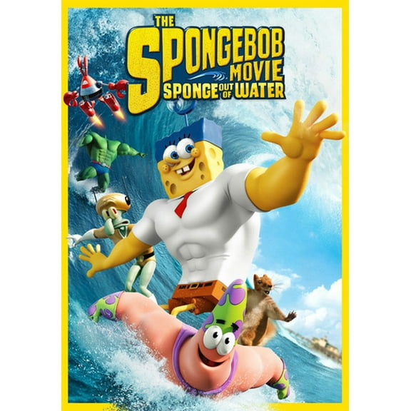 Pre-Owned The SpongeBob Movie: Sponge Out of Water (DVD), Paramount, Kids & Family