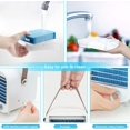 thumbnail image 3 of Portable Air Cooler USB Mobile Air Conditioner, 4 in 1 Quiet Air Conditioner Fan Humidifier Purifier, Mini Personal LED Air Cooler for Home Office Bedroom, 16.5*15.1*22cm, 3 of 5
