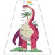 thumbnail image 2 of Animal Design Height Chart Wall Decal Self Adhesive Removable Growth Measurement Sticker for Nursery Bedroom Wall Decor for Boys, 2 of 5