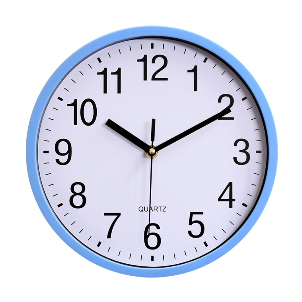 10inch plastic wall clock Shi Ying clock bedroom living room clock