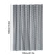 thumbnail image 3 of Cortina de ducha impermeable y gruesa | Diseño sin agujeros con ganchos incluidos | Cortina de baño estampada | 180 x 120 cm (70,86 x 47,24 pulgadas), 3 of 6