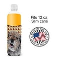 thumbnail image 4 of Border Terrier Fall Leaves Ultra Hugger for slim cans, 4 of 6