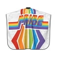 thumbnail image 2 of ZICANCN Hair Cutting Cape for Adults-LGBT Pride Rainbow Cape Salon Barber Cape for Hair Stylist Shampoo Capes Waterproof, 55x66 Inch, 2 of 7