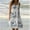 #1-White, variant on Azrian Summer Dresses,Plus Size Women Dress Womens Fashion Holiday Summer Gradient Print Sleeveless Party Beach Dress